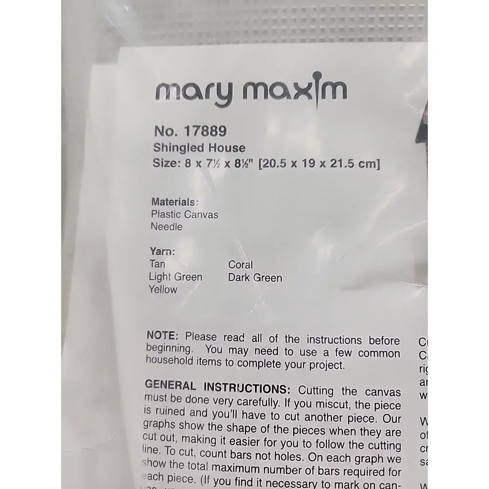Mary Maxim brand new